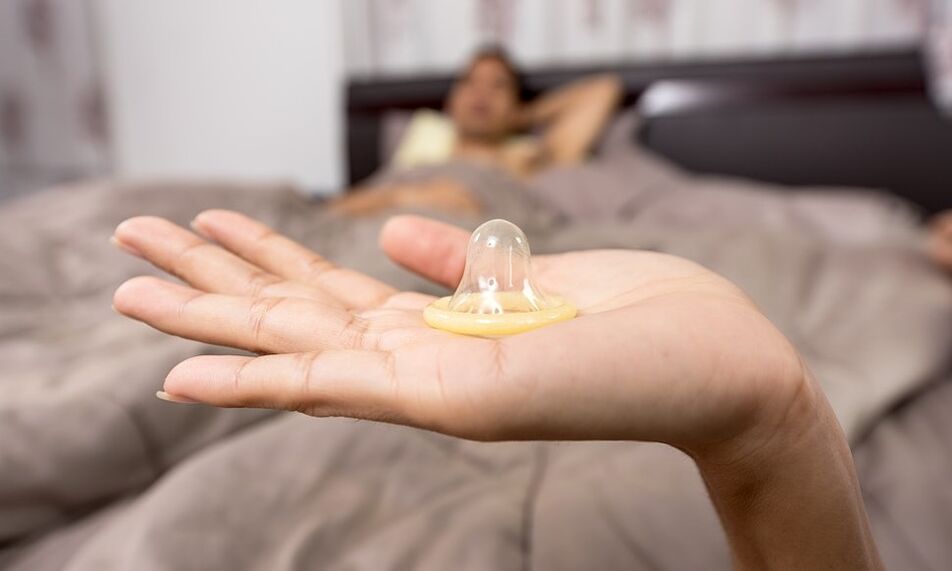 kondóm a lubrikant pri vzrušení